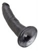 King Cock dildo - 7'' Cock sztuczny penis (czarny) King Cock dildo - 7'' Cock sztuczny penis (czarny)